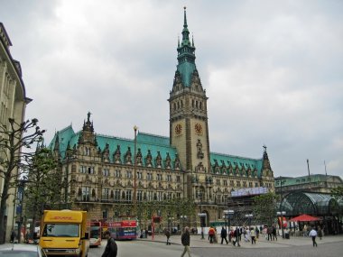 Belediye Binası, Hamburg, Almanya