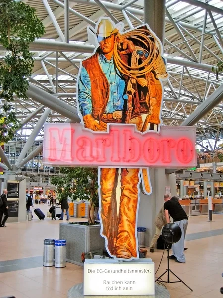 Marlboro-Mann - rauchender Cowboy — Stockfoto