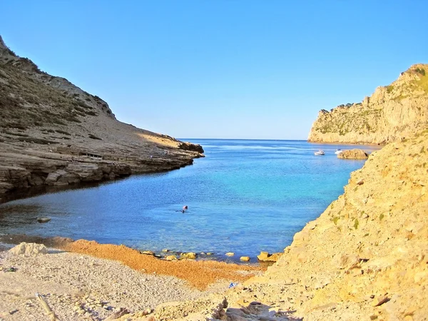 Παραλία Cala Figuera, Μαγιόρκα, Ισπανία — Φωτογραφία Αρχείου