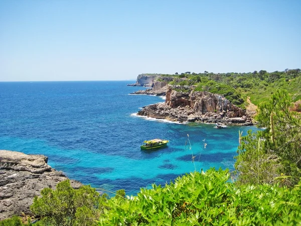 Cala s'Almunia / Cala des Moro, Majorka — Zdjęcie stockowe