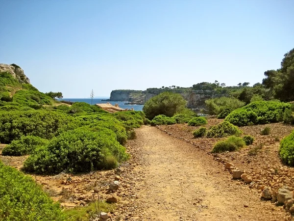 Cala s'Almunia / Cala des Moro, Majorka — Zdjęcie stockowe