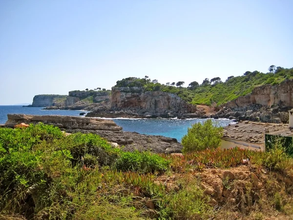 Cala s'Almunia / Cala des Moro, Mallorca — Stock fotografie