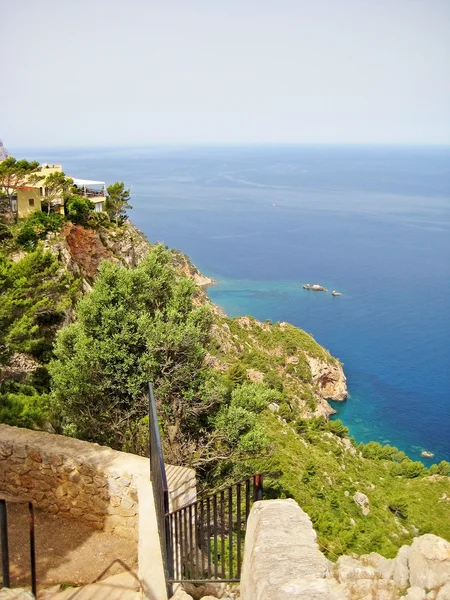 Visa från Torre del Verger, nordväst om Mallorca — Stockfoto