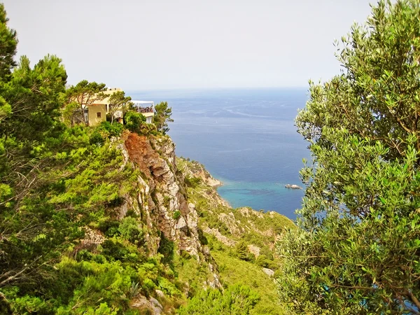 Mallorca costa noroeste en las montañas de Tramuntana —  Fotos de Stock