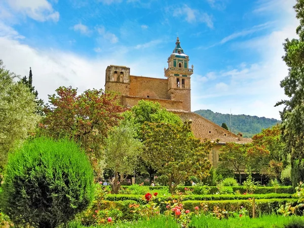 Manastır Valldemossa, Majorca, İspanya — Stok fotoğraf