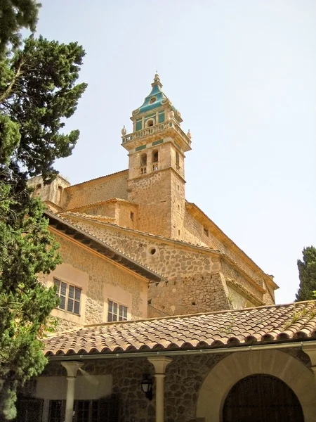 Valldemossa Mallorca Spanien Juni 2008 Kloster Valldemossa Sierra Tramuntana Bergen — Stockfoto