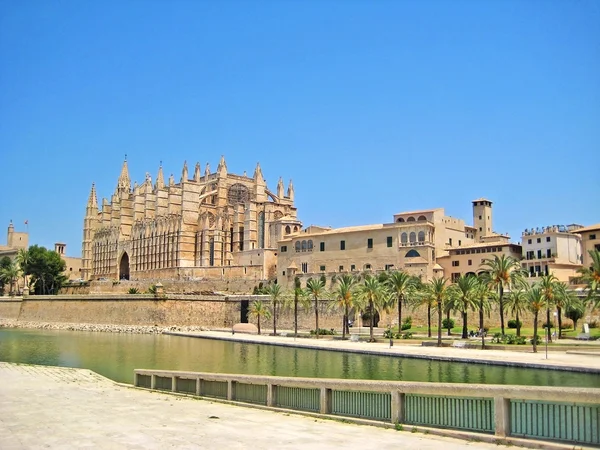 Cathedral Seu Palma Mallorca Spain — Stock Photo, Image
