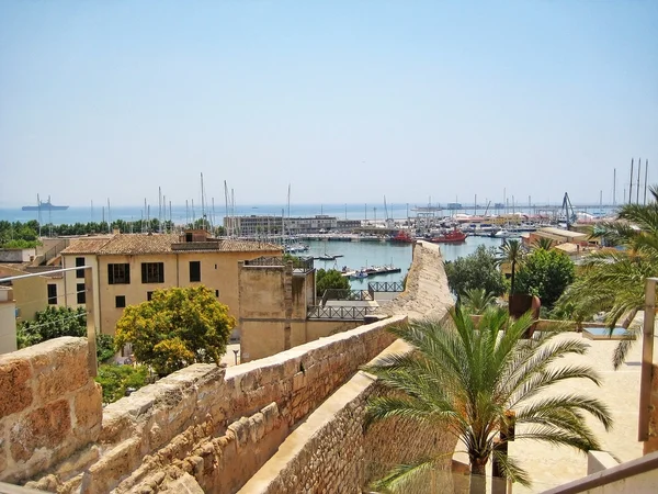 Port de Palma, harbor of Palma de Majorca — Stock Photo, Image