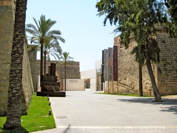 Palma Majorca Spain June 2008 Entrance Museum Baluard Museu Art — Stock Photo, Image