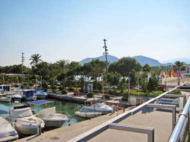 Alcudia bağlantı noktası panorama, Mayorka
