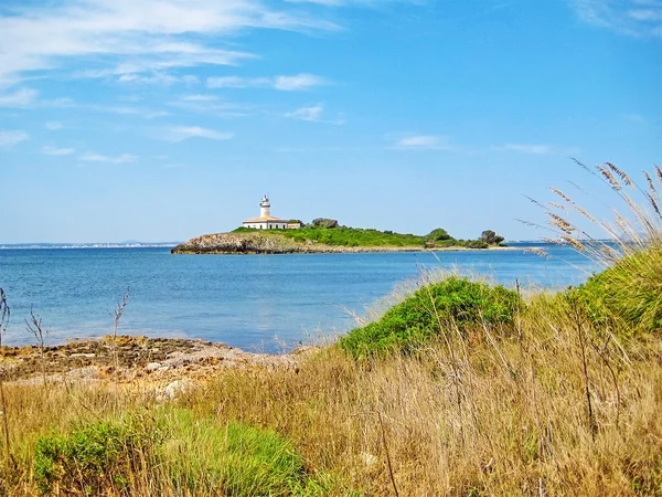 Illa Alcanada Der Nähe Des Dorfes Urbanitzacio Gesa Halbinsel Victoria — Stockfoto