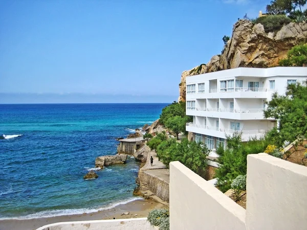 Bay with turquoise water, Cala Clara, Majorca — Stock Photo, Image