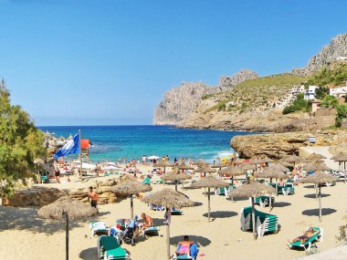 Cala Molins, Cala Sant Vicenc, Mayorka Beach'de