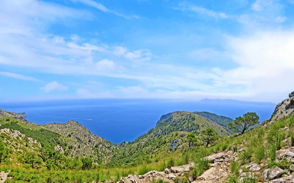 Part Közeli Alcudia Mallorca Mal Pas Bon Aire Cielo Bonaire — Stock Fotó