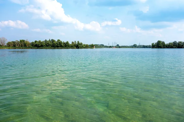 Idylliska sjön — Stockfoto