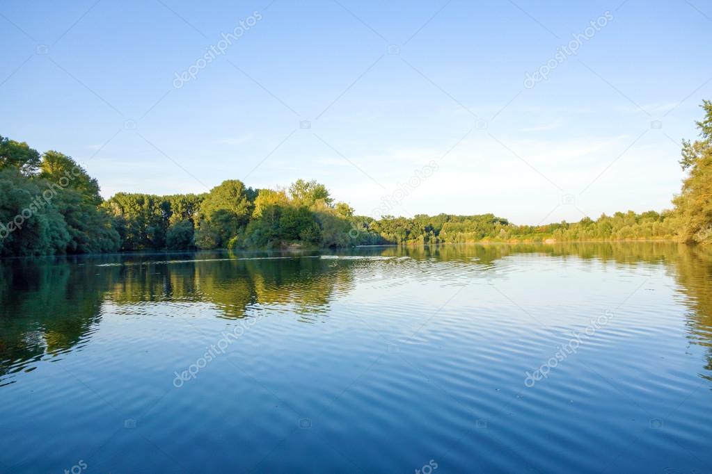 idyllic lake