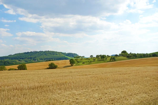 Colina agrícola — Fotografia de Stock