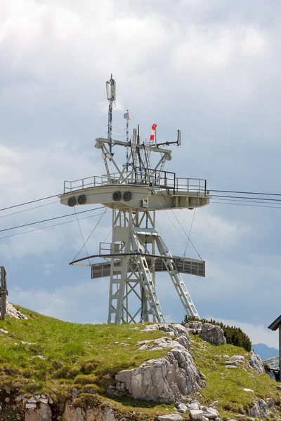 Ropeway cable tower — Stock Photo, Image