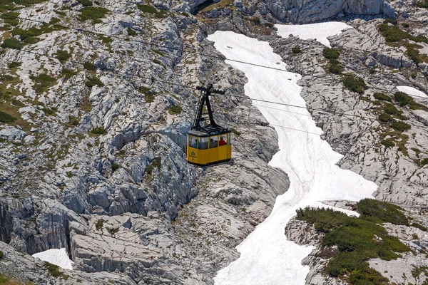 Gondola a fune dachstein — Foto Stock