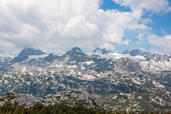 Auf dem Dachstein lizenzfreie Stockfotos