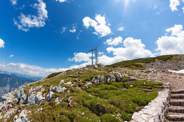 Dachstein Summit Cross — Stock Photo, Image