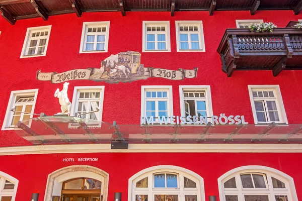 Hotel Im Weissen Roessl, Wolfgangsee — Stock Photo, Image