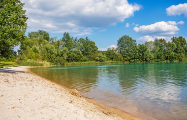 Beach Gölü Bassin Des Mouettes, Fransa