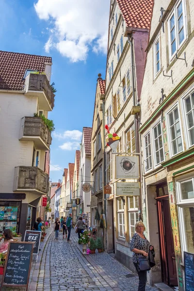 Barrio de Bremen Schnoor —  Fotos de Stock