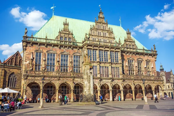 Ayuntamiento de Bremen, Alemania — Foto de Stock