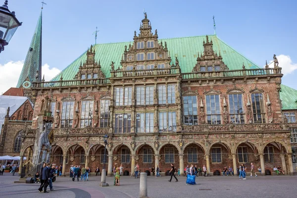 Prefeitura histórica de Bremen, Alemanha — Fotografia de Stock
