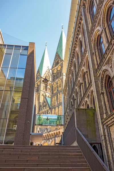 Sankt Petrisatedralen, Bremen – stockfoto