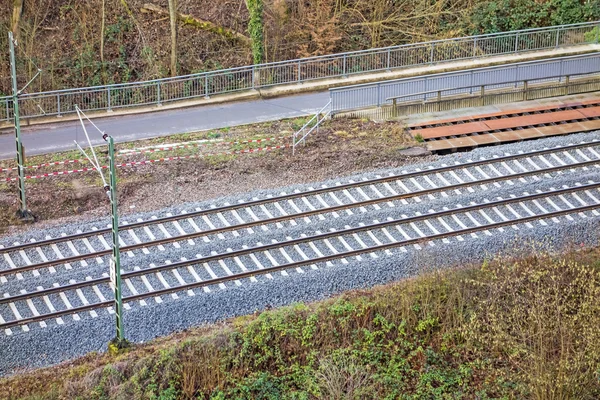 Bahnstrecke — Stockfoto