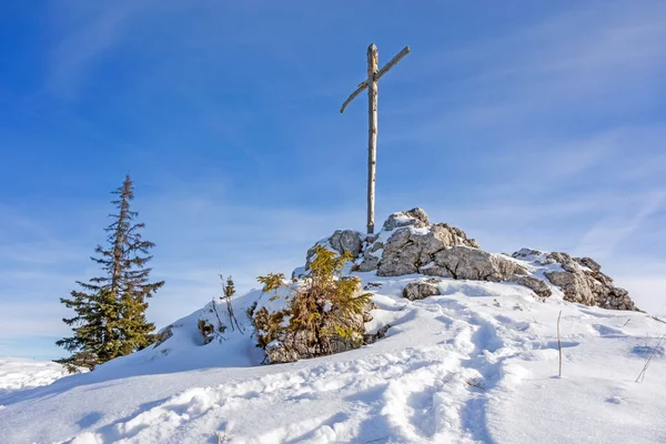 Summit cross — Stock Photo, Image