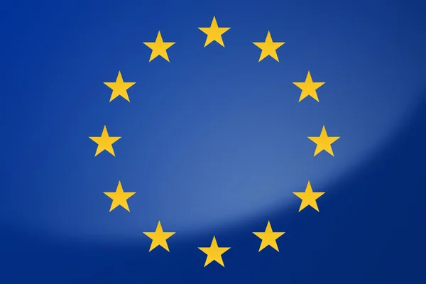 Bendera Eropa — Stok Foto