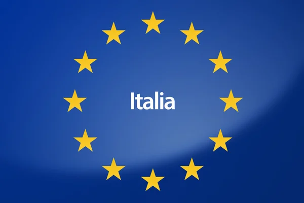 Europas flagga — Stockfoto