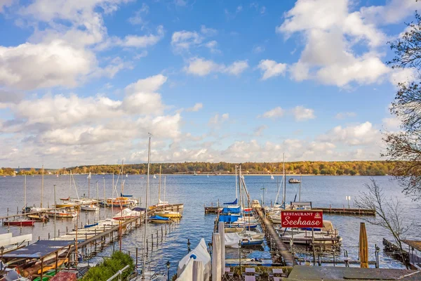 Jezera Wannsee, Berlín — Stock fotografie