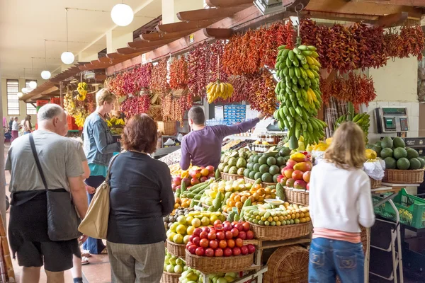 Markthalle, Funchal, Madeira — Stockfoto