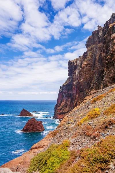 Мадейра, затоки Сан de Ponta Lourenco — стокове фото