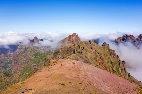 Pico Arieiro - bergachtige landschap — Stockfoto