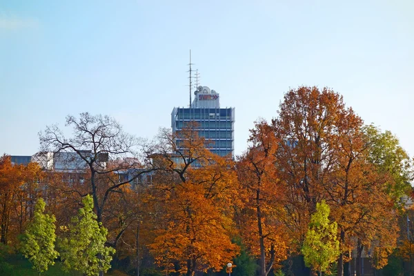 SWR Funkhaus - Tv i Radio nadawane studio Stuttgart — Zdjęcie stockowe