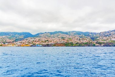 Funchal, Madeira - offshore görünümü