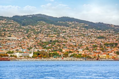 Funchal, Madeira - offshore görünümü
