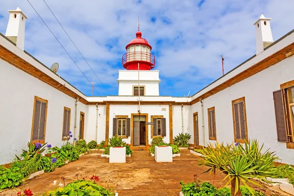 Lighthouse Ponta do Pargo — Stock Photo, Image