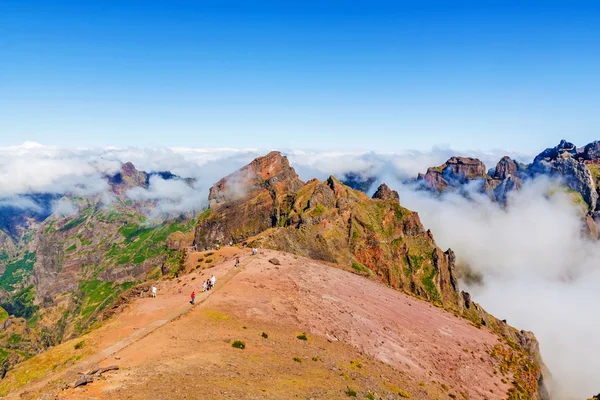 Pico Arieiro - bergachtige landschap — Stockfoto