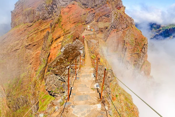 Krajobraz górski wulkanicznego Madeira — Zdjęcie stockowe