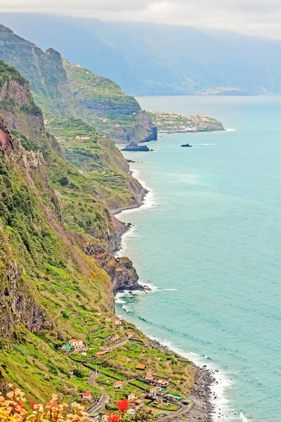 Kusten nära Sao Jorge / Boaventura, Madeira — Stockfoto