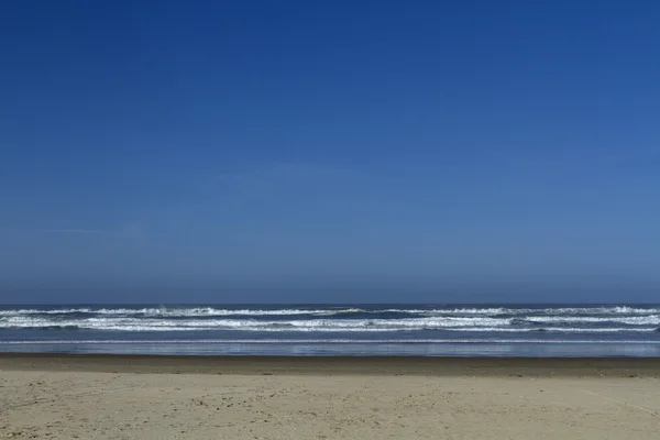 Playa puesta del sol en la costa de Oregon —  Fotos de Stock