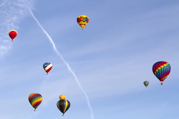 Heißluftballons — Stockfoto