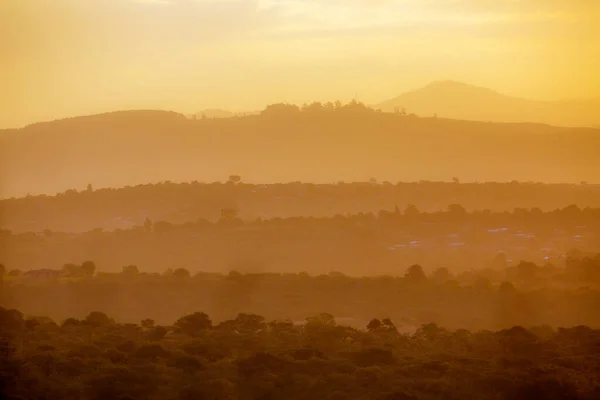 Sunset Landscape Pretoriuskop Kruger National Park South Africa — Stock Photo, Image