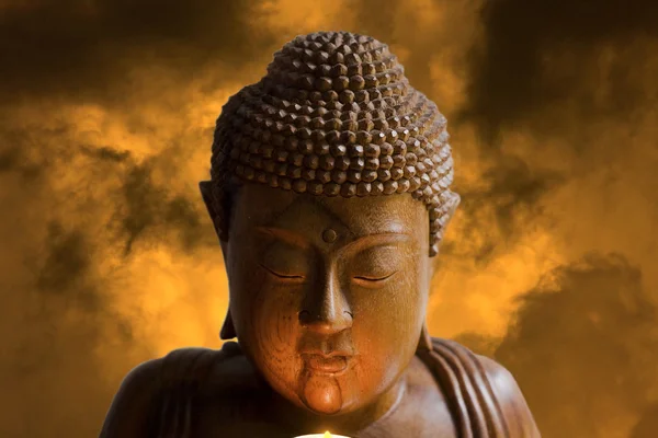Meditation av buddha — Stockfoto